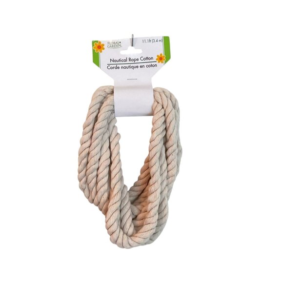Floral Garden Nautical Rope Cotton 11.1 Ft - Picture 6 of 11